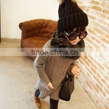 High Quality New Model Children Custom Clothing Girl' Dress With Pocktet photo-3