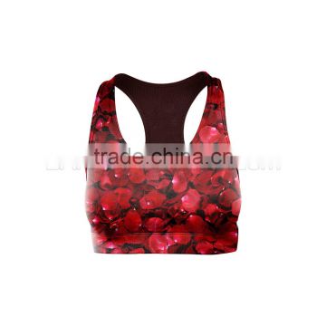 Red Rose Compression Bra for pushing up breast all day long