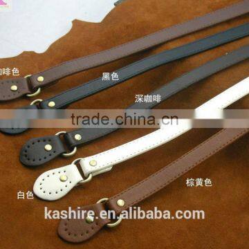 Japanese style high quality PU leather handle ,diy accessories