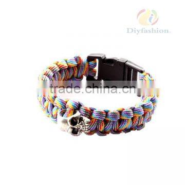 2015 Hot Sell Custom Double Anchor Bracelet Paracord PC6017-1 photo-2