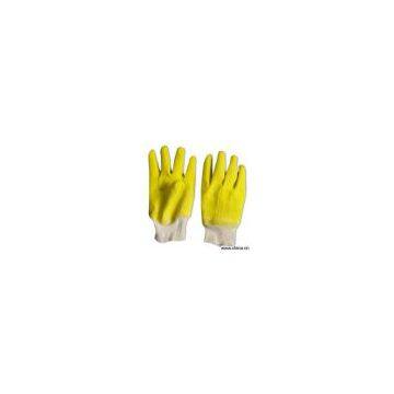 Sell Latex Working Gloves with Knitted Wrists