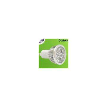 Outdoor Energy Saving Silver Aluminium LED Spot Lamps for Exhibition Stands Gu10 4w 100v