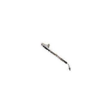 Ebonite Pipe Matt Finish Alto Clarinet / Eb Key , Woodwind Musical Instruments Copper Bell / Nickel