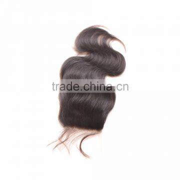 China Wholesale Market 100 Human Hair Cheap Brazilian Hair Lace Closure photo-2