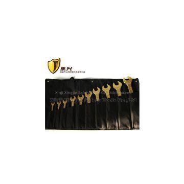 Non sparking Double Open End Wrench Set,Copper Alloy Spanner Tools