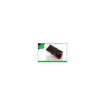Red Combo Cell Phone Belt Clip Holster For Iphone 5 With Rubber Oil Coating