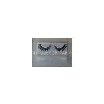 Black Synthetic Hair Natural False Eyelashes Beautiful , Artificial Lashes