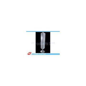 Shopping Mall Wood MDF Slatwall Display Stands With Metal Powder Coated