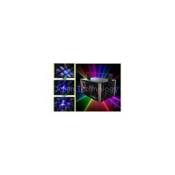 ILDA KTV / Club / Pub Laser Christmas Lights , Full Color Laser Stage Lightning