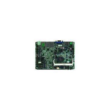 3.5 Inch Fanless 4 COM Embedded Industrial Motherboard Onboard AMD T56N Dual-Core CPU