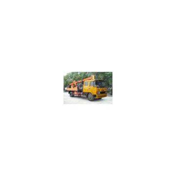 Truck Mounted Drilling Rig , Mobile Drilling Rigs For Bridge , Dam