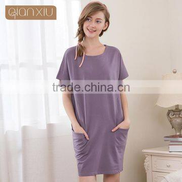 Many Years Factory Qianxiu Casual Style Home Maternity Dress photo-2