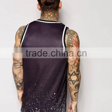 2016 High Quality Newly Young Printed Men Comfort Sport Tank Top Pattern 04 photo-2