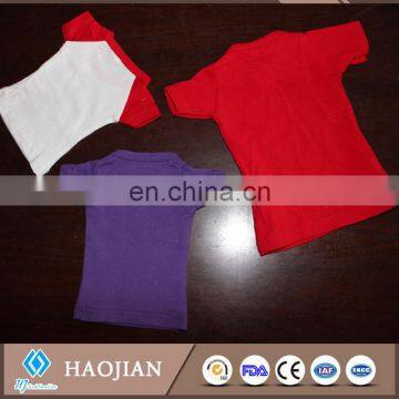 Plain Sublimation Polyester T-shirts for Toys Mini T-shirts 100% Polyester T-shirt for Bears photo-2