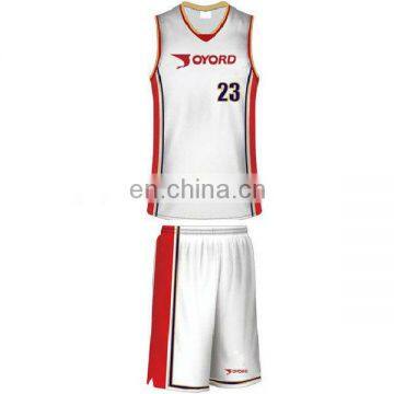 Wholesale sublimation basketball t shirt