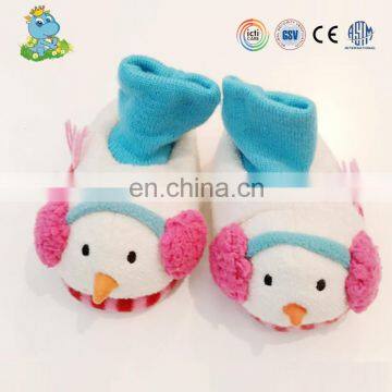 ICTI Custom high quality cute penguin boot shoes for sale