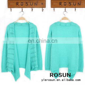 New design lace knitting pattern shawl decoration women spring cardigan sweater women sweaters 2015