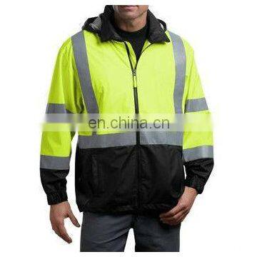 hi vis safety workwear, waterproof work clothing