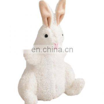 10inch White rabbit plush money box