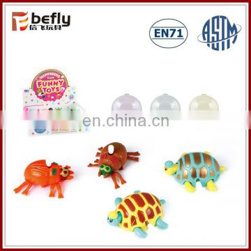 Cartoon plastic spider tortoise wind up animal toy wholesale