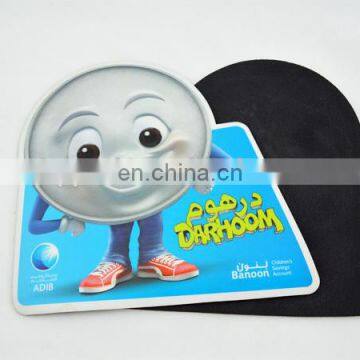 Customized Die Cut Shape Printed Non-slip Mouse Mat Pvc photo-2