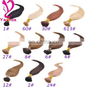 keratin stick tip hair extensions huam virgin remy hair wholesale hair supplier