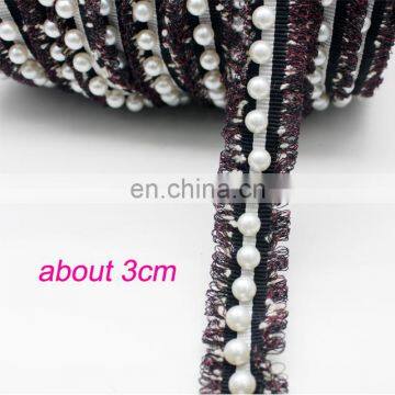 2018 new and hotselling 3cm ribbon band trimming for clothing