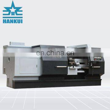 CKNC6163 Fanuc control system automatic flat bed cnc lathe machine price