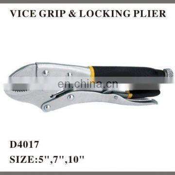 10" Dipped Handle Lock Ring Pliers