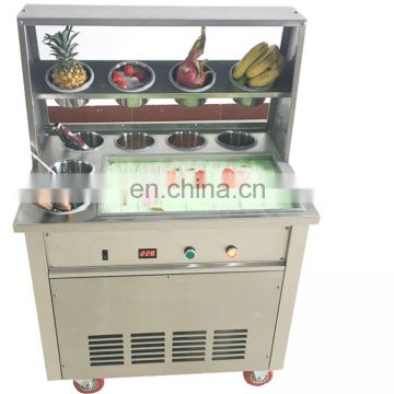 Commercial Single Pan Fried Ice Cream Roll Machine