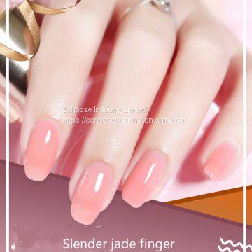 Nude Nail Gel Polish Jade And Jelly Healthy-red Soak Off UV/LED Gel Polish