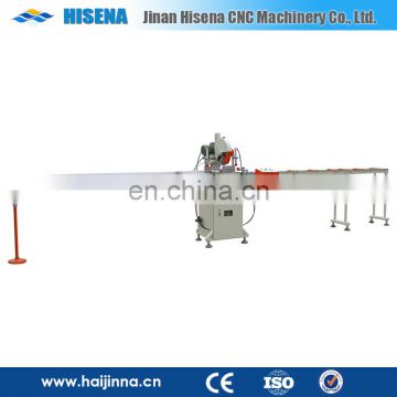 LJZ01 PVC doors and windows profile single head 45 90 degree cutting upvc window making machine