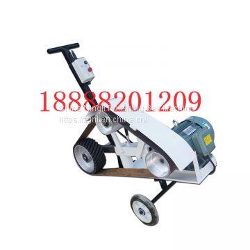 Manual push sand belt grinding machine welding joint polishing machine