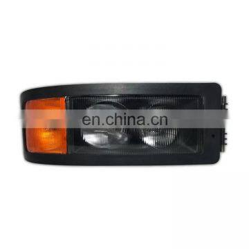 Heavy Duty Truck Body Parts Left Right Crystal Headlamp Used for MAN Truck OEM 81251016290