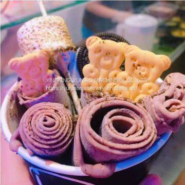 Good Quality Flat Pan Ice Cream Roll Machines Fried Ice Cream Machinery WT/8613824555378 photo-3