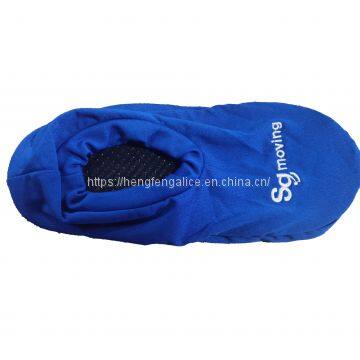 The New Spring Anti-slip Plastic Sole Elastic Sock Cover With Embroidered LOGO Can be Customized photo-2