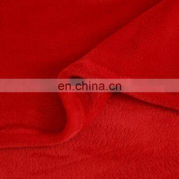TEX-CEL OEM Worm Touch Super Soft Polyester Winter Red Flannel Fleece Blanket photo-6