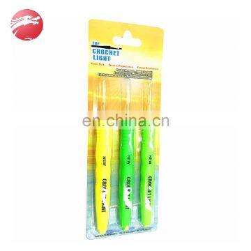 China Wholesale crochet hook LED handle