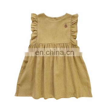 5121 Baby clothes summer princess baby girls' soft lattice dress