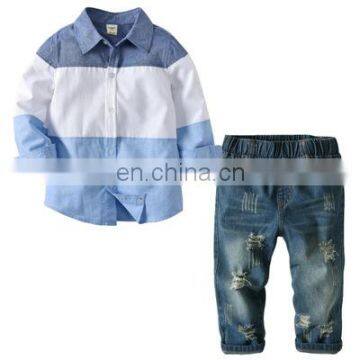 Spring Autumn Boy's 2pcs Clothing Sets children boy boutique clothes kids clothing boys set