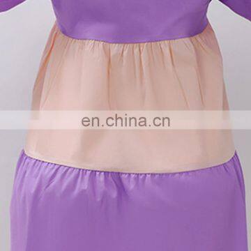 LAITE D2149 Plus Size Women Solid Color Patchwork Casual Dresses Ladies Autumn Dress Women Clothing photo-7