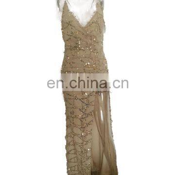 LAITE D2140 Sleeveless Women Sexy Sequin Dress Ladies Club Party Dress Christmas Dress for Women photo-5