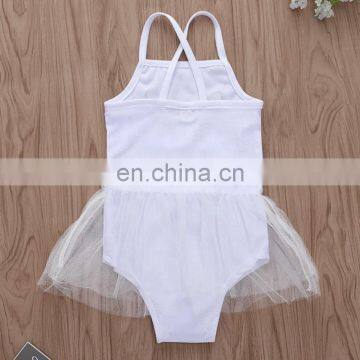Girls Kids Beach Wear Wholesale Toddler Bathing Suit EASTER DAY BUNNY Embroidery Swimming photo-5