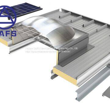 Aluminum Alloy Standing Seam Roofing System photo-4