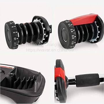 Gorilla Gadgets Adjustable Dumbbell 2.5-52.5 Lb, Compact Gym Weight, 15 Weight Sets in One for Women and Men, Perfect for Home, Office, Traveling photo-3