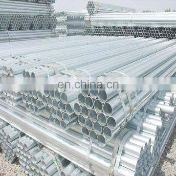 Hot Dip GI Q235 Construction Scaffolding Round 4 Inch Welded Pre Galvanized Pipe