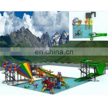 Water park equipment water slide Space bowl