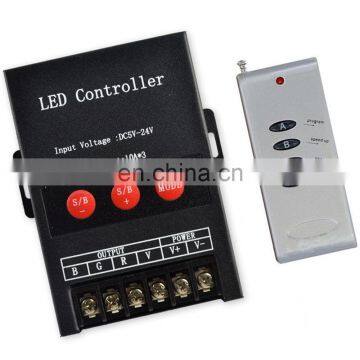 DC5V-24V 30A LED RF wireless Remote Controller  for RGB 3528 5050 LED Strip Lights