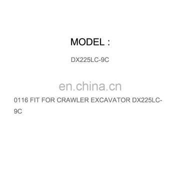 DIESEL ENGINE PARTS CLAMP HOSE 06.67020-0116 FIT FOR CRAWLER EXCAVATOR DX225LC-9C
