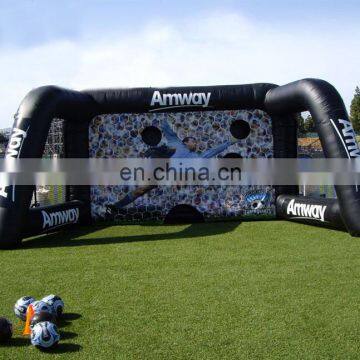 inflatable football throw games training dummy